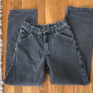 Brandy Melville Gray Straight Leg Jeans